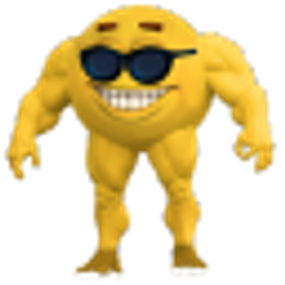 Jacked emoji