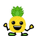 Dancing Pineapple emoji