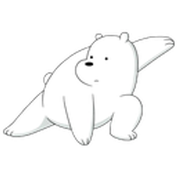 Ice Bear Ninja emoji