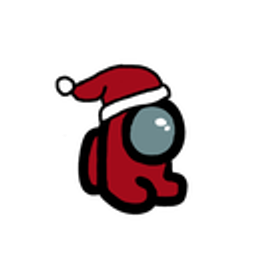 Amongcrewmatesanta emoji