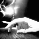 Hand Cigarette Smoke emoji