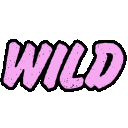 Wild Pink Text emoji