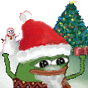 Pepesanta emoji