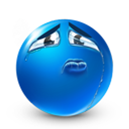 Sincere Sadness emoji