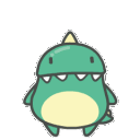 Dinocube emoji