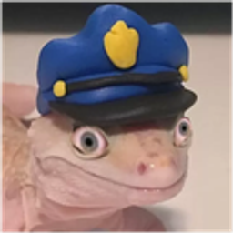 Geckocop emoji