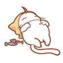 Kitty Tummyfull emoji