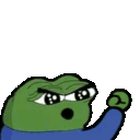 Pepo Yelling emoji