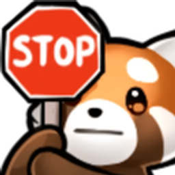 Rdpandastop emoji