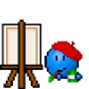 Artist Painting emoji