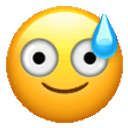 Sweat Laugh emoji