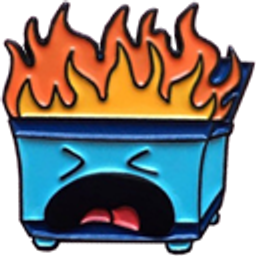 Dumpsterfire emoji