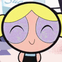Powerpuff Excited emoji