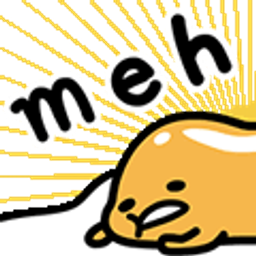 Gudetama Meh emoji