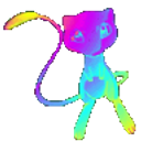 Rainbowmew emoji