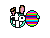 Ugly Easter Bunny emoji