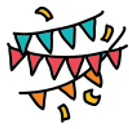 Garland emoji