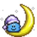 Knuddels Paper Moon Boy emoji