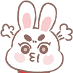Bunny Pout Sassy emoji