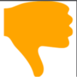 Thumbsdown emoji
