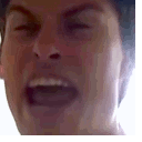 Guy Screaming Rage emoji