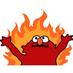 Elmo Burn emoji