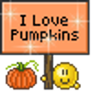 I Love Pumpkins emoji