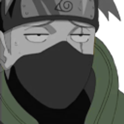 Kakashi Unimpressed Face emoji