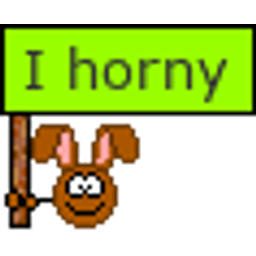 I Horny emoji