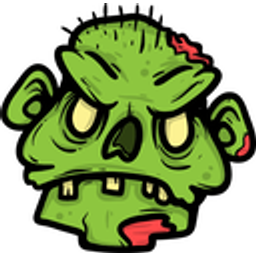 Scared Zombie emoji