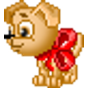 Puppy Bow emoji