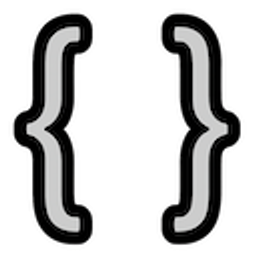 Code Braces emoji