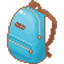 Backpack Blue emoji