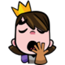 Princess Yawn emoji