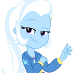 Blue Unicorn Wave Smile emoji