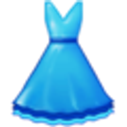 Blue Dress emoji