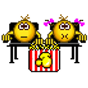 Eating Popcorn emoji