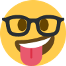 Nerd Silly emoji