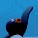 Pingu Wave emoji