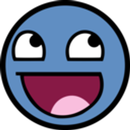 Awesome Blue emoji