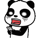 Panda Shocked emoji