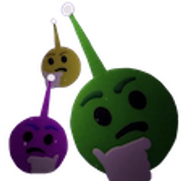 Imp Think emoji