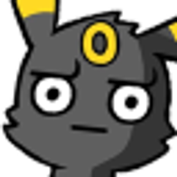 Umbreon 0 0 emoji