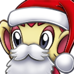 Chimchar Santa emoji