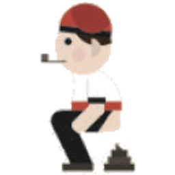Caganer emoji