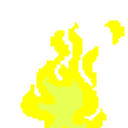 Yellow Fire emoji