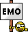 Emo Sign emoji