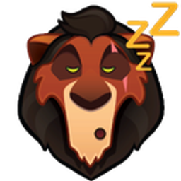 Scar Sleep emoji
