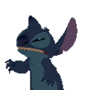 Frustrated Stitch emoji
