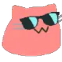 Sunglassescatblob emoji